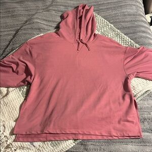 Nike Yoga pink dri-fit hoodie